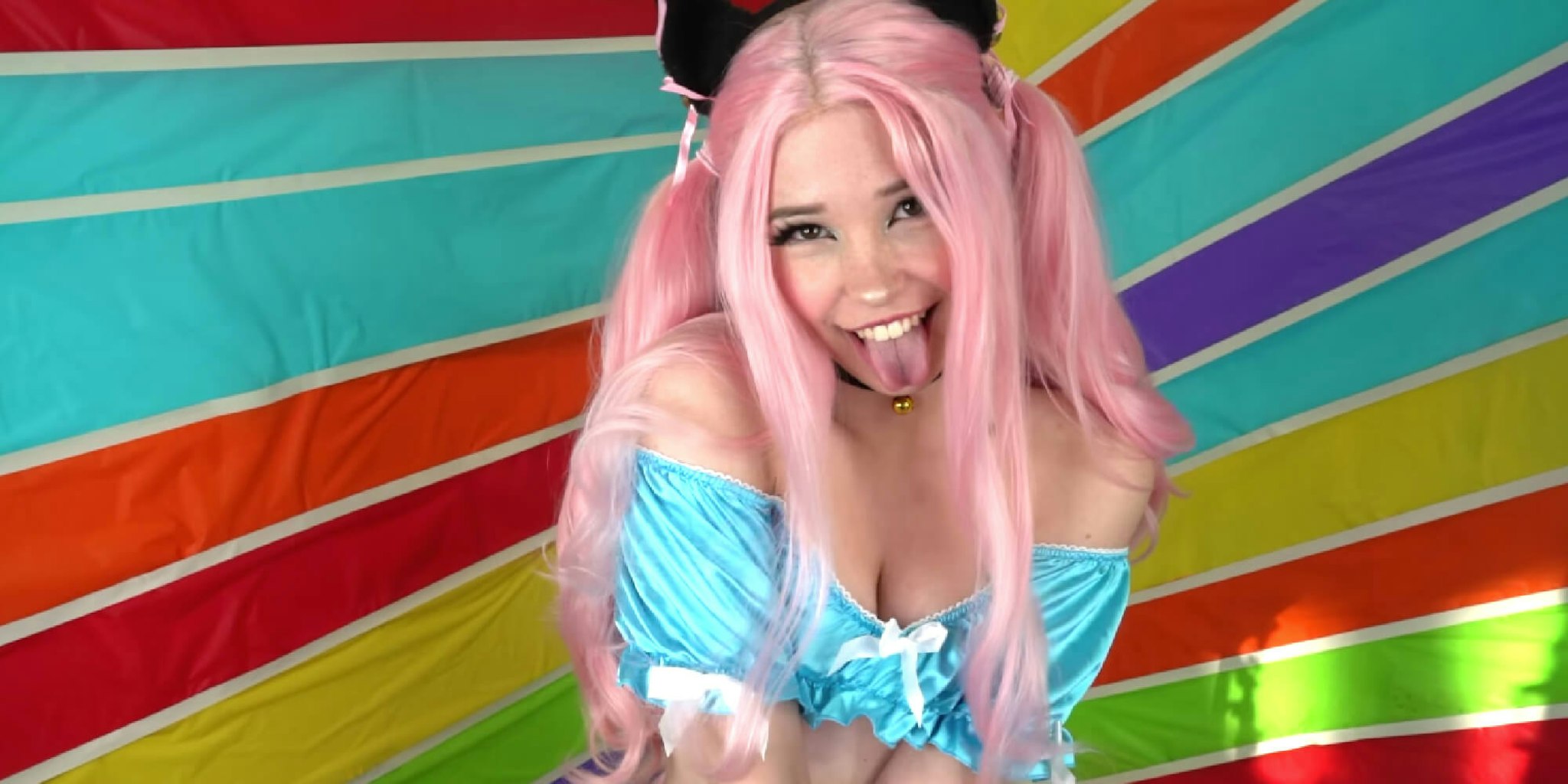 People are mad at Belle Delphine for her NSFW photoshoot posted on Twitter.