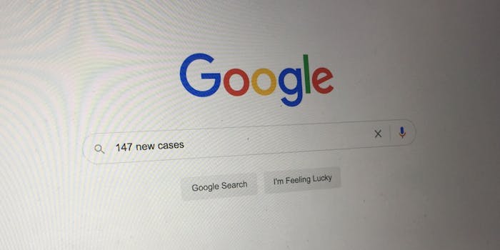 The Google search engine
