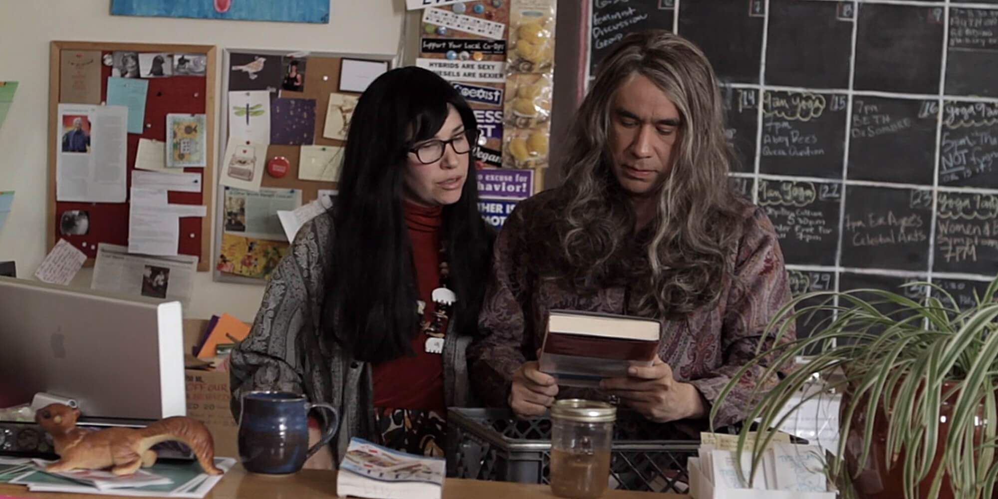 Women and Women First bookstore from Portlandia