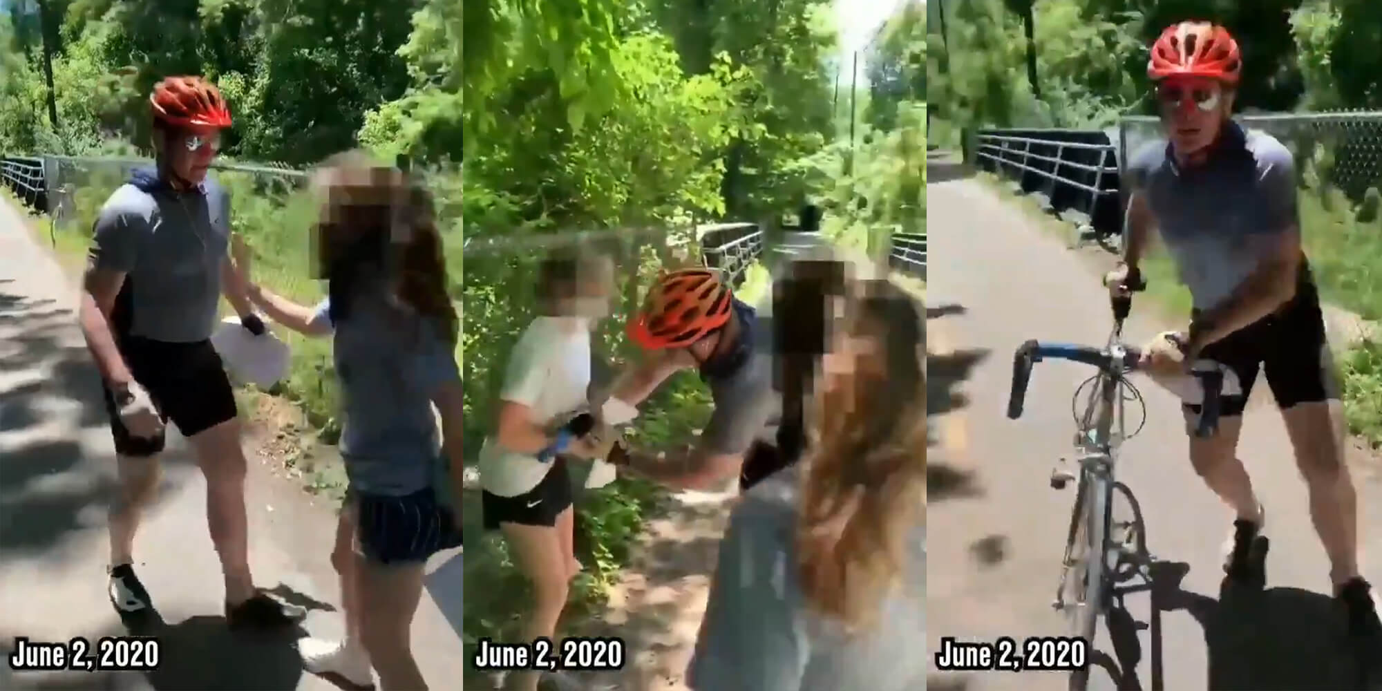 Video Shows Cyclist Attacking Young Girl for Posting ...