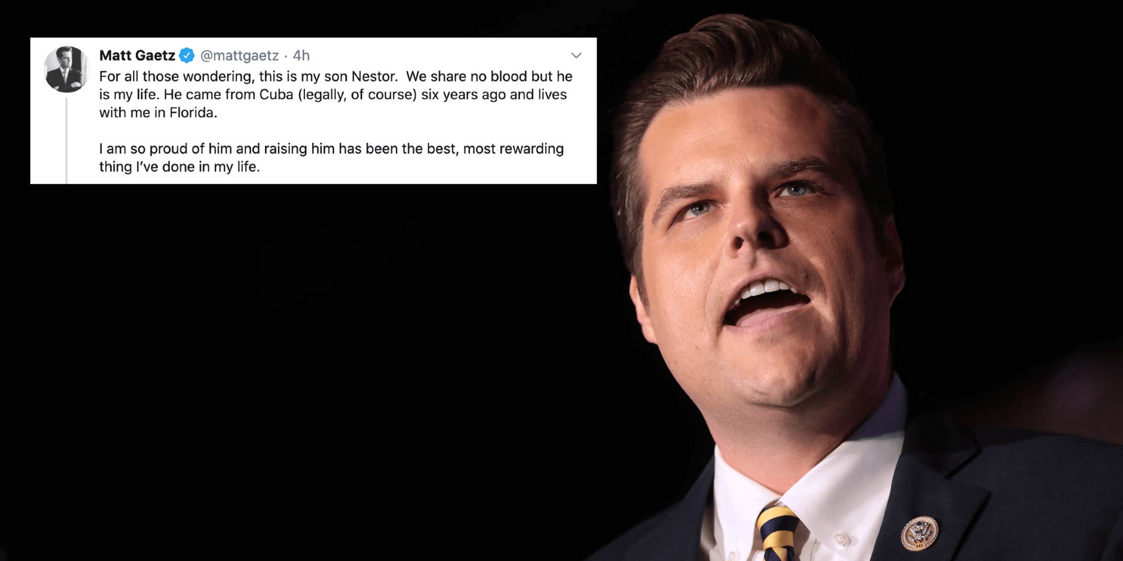 Does Matt Gaetz Really Have An Adult Son From Cuba Named Nestor?