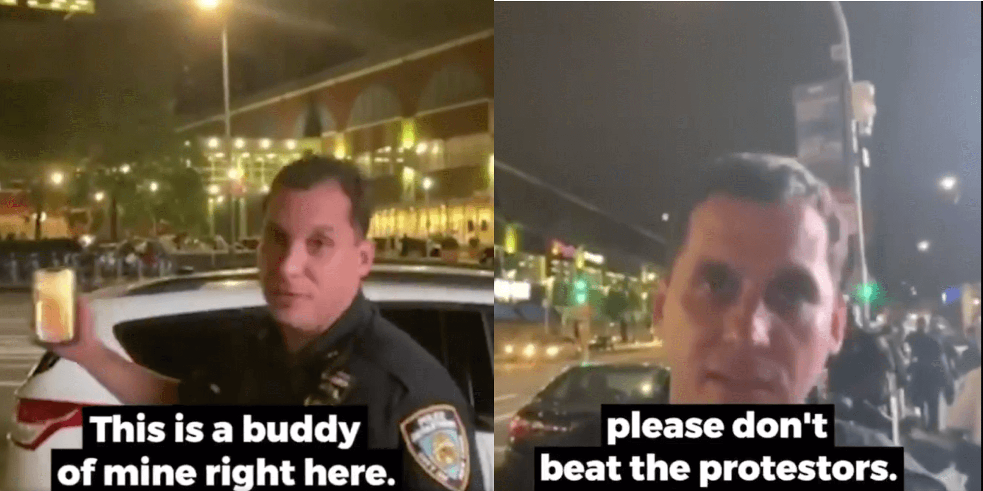 Cop Has Instant Regret After FaceTiming His Kid in Front of Protester