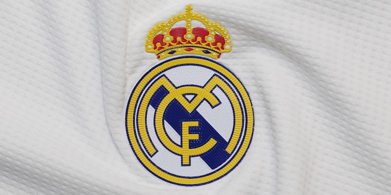 Real Madrid logo stream real madrid live