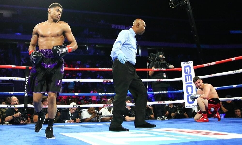 Shakur Stevenson vs Caraballo stream ESPN