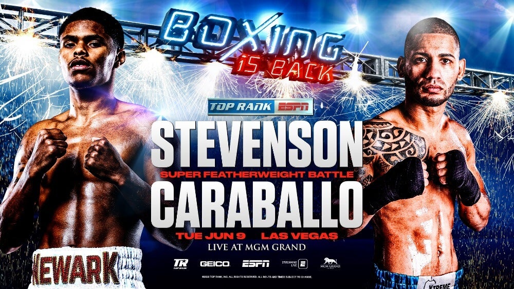 Shakur Stevenson vs Felix Caraballo live stream ESPN boxing