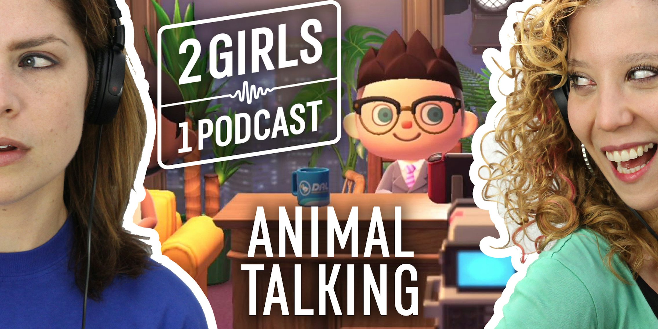 2 girls 1 podcast theme cover