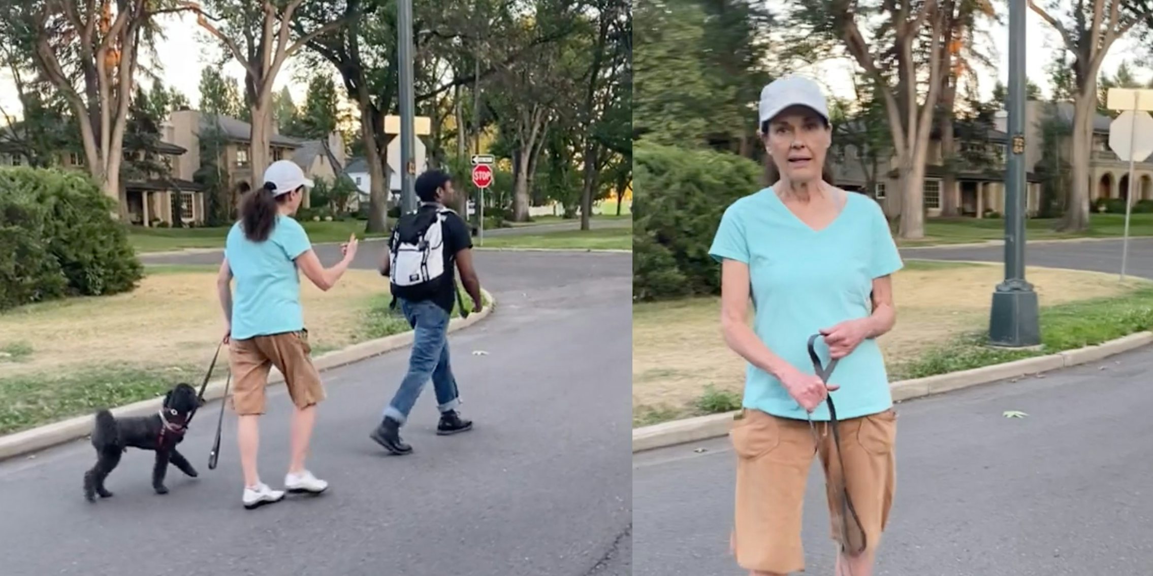 Denver woman seen following a Black man