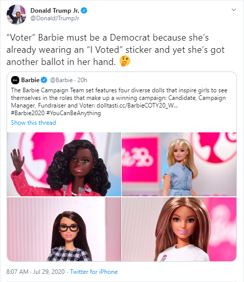 Campaign 2025 manager barbie