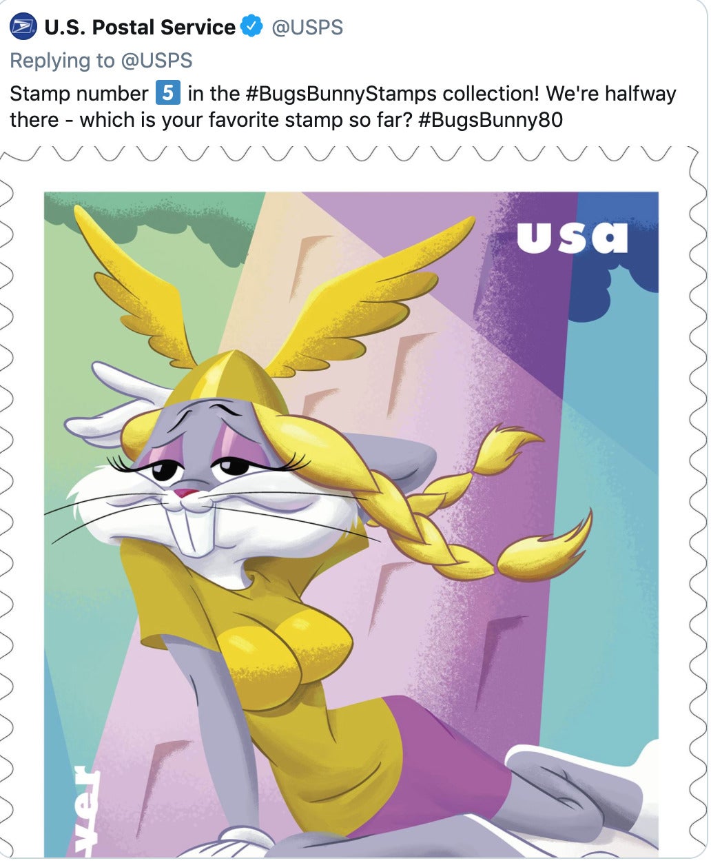 usps bugs bunny