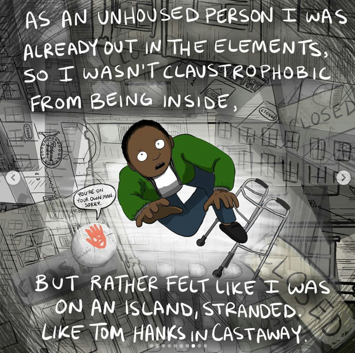 Sex Is Weird Instagram Cartoonist Activist Highlight Homelessness