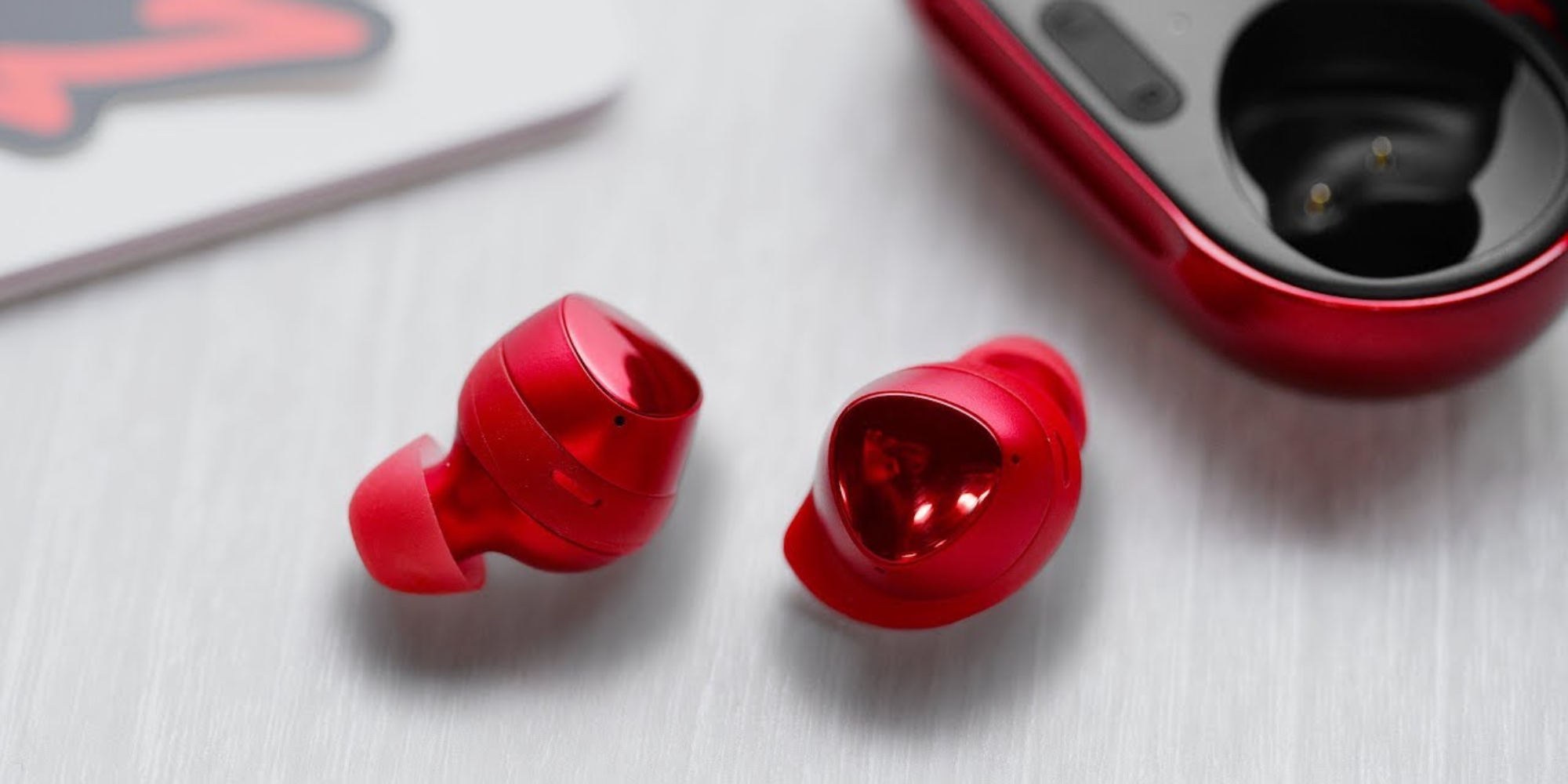 Red Earbuds Samsung Shop 56 Off Www Slyderstavern Com