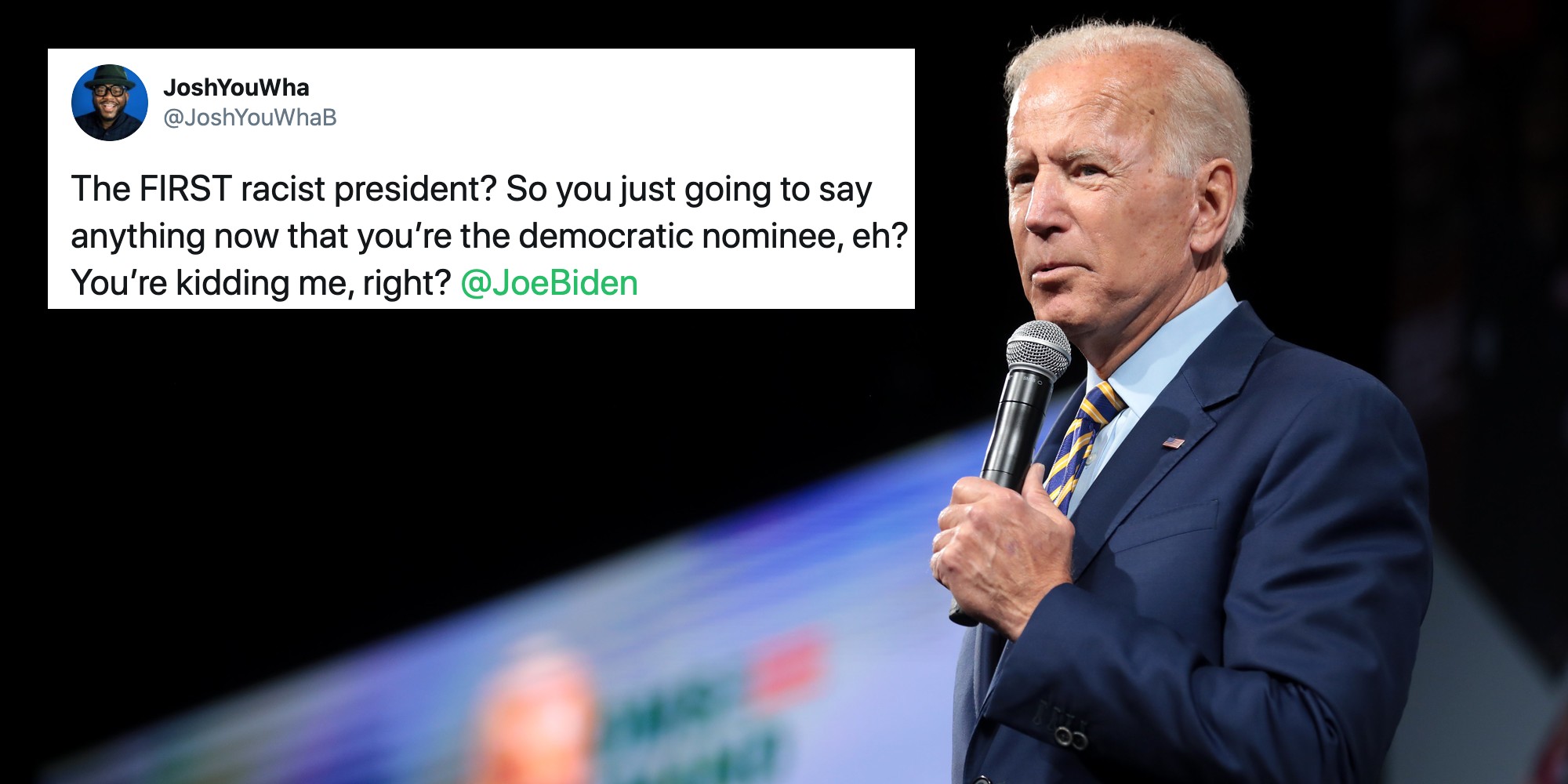 Biden Mocked For Calling Trump America's First Racist President