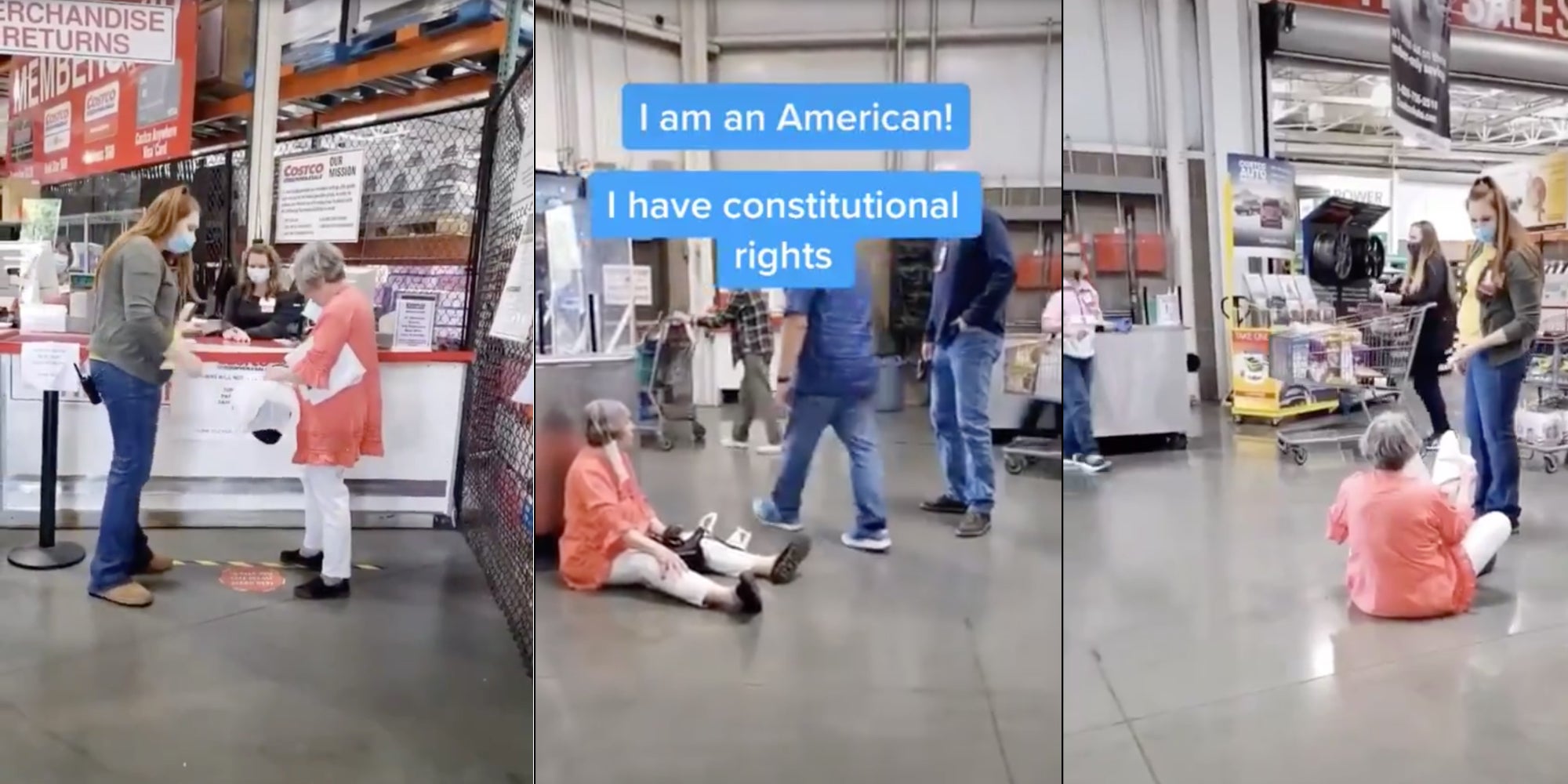 ‘Costco Karen’ Throws Childlike Tantrum Over Face Mask Policy