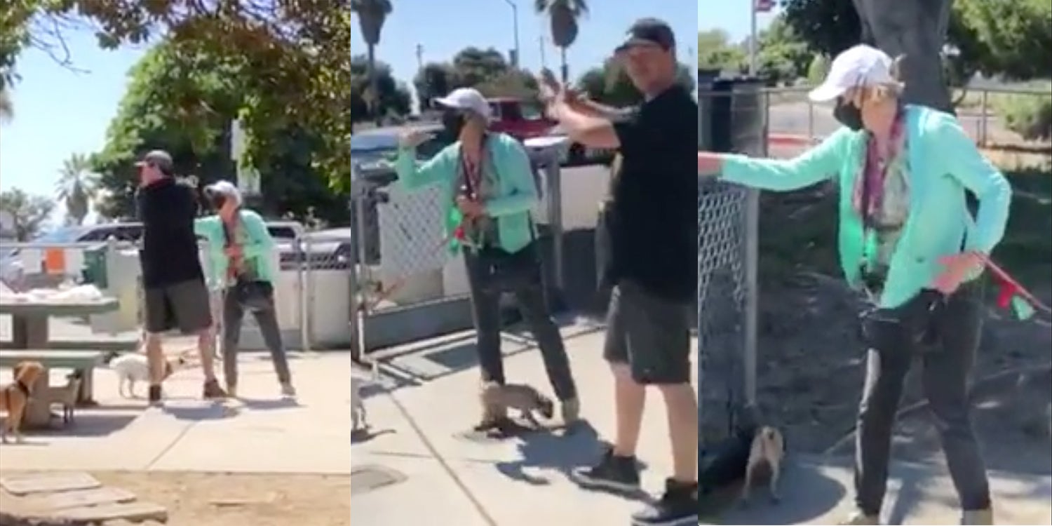 Video Shows ‘Karen’ PepperSpraying Couple For Not Wearing Masks