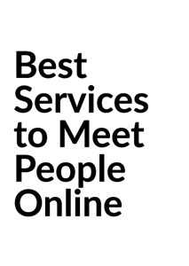 meet people online