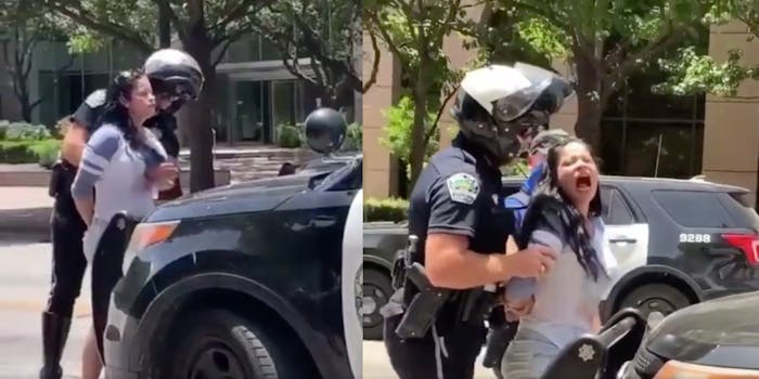 video austin officer gropes woman