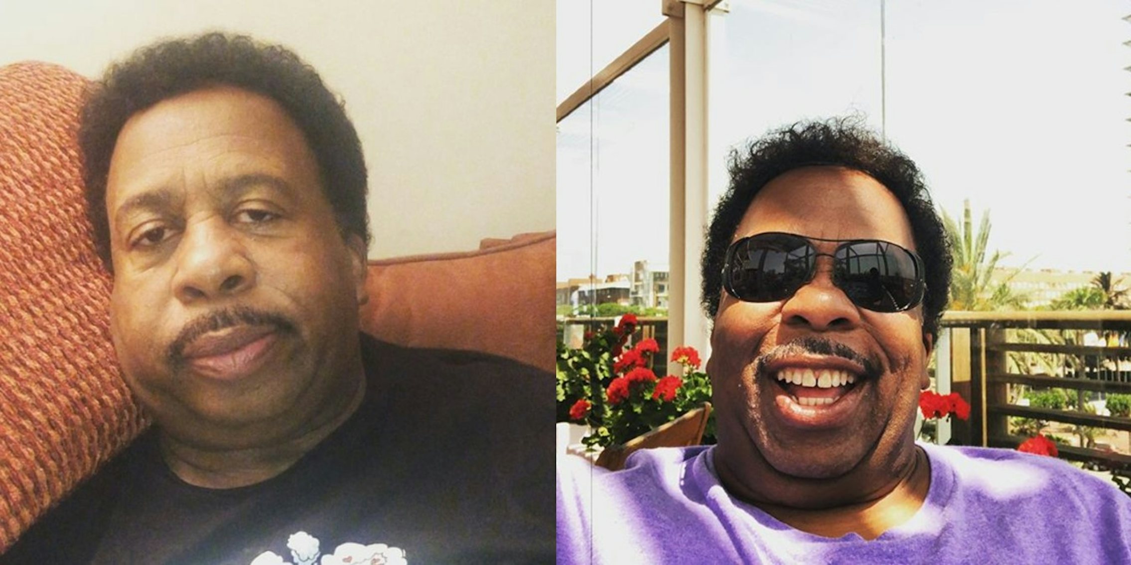 Leslie David Baker played the role of 'Stanley Hudson' in the Office