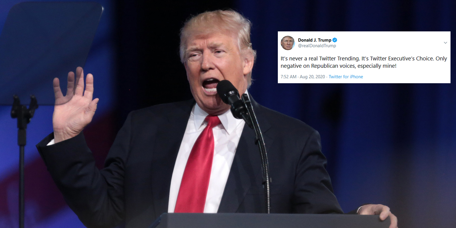 Trump Complains As #TrumpMeltdown Trends After His Tweet Storm