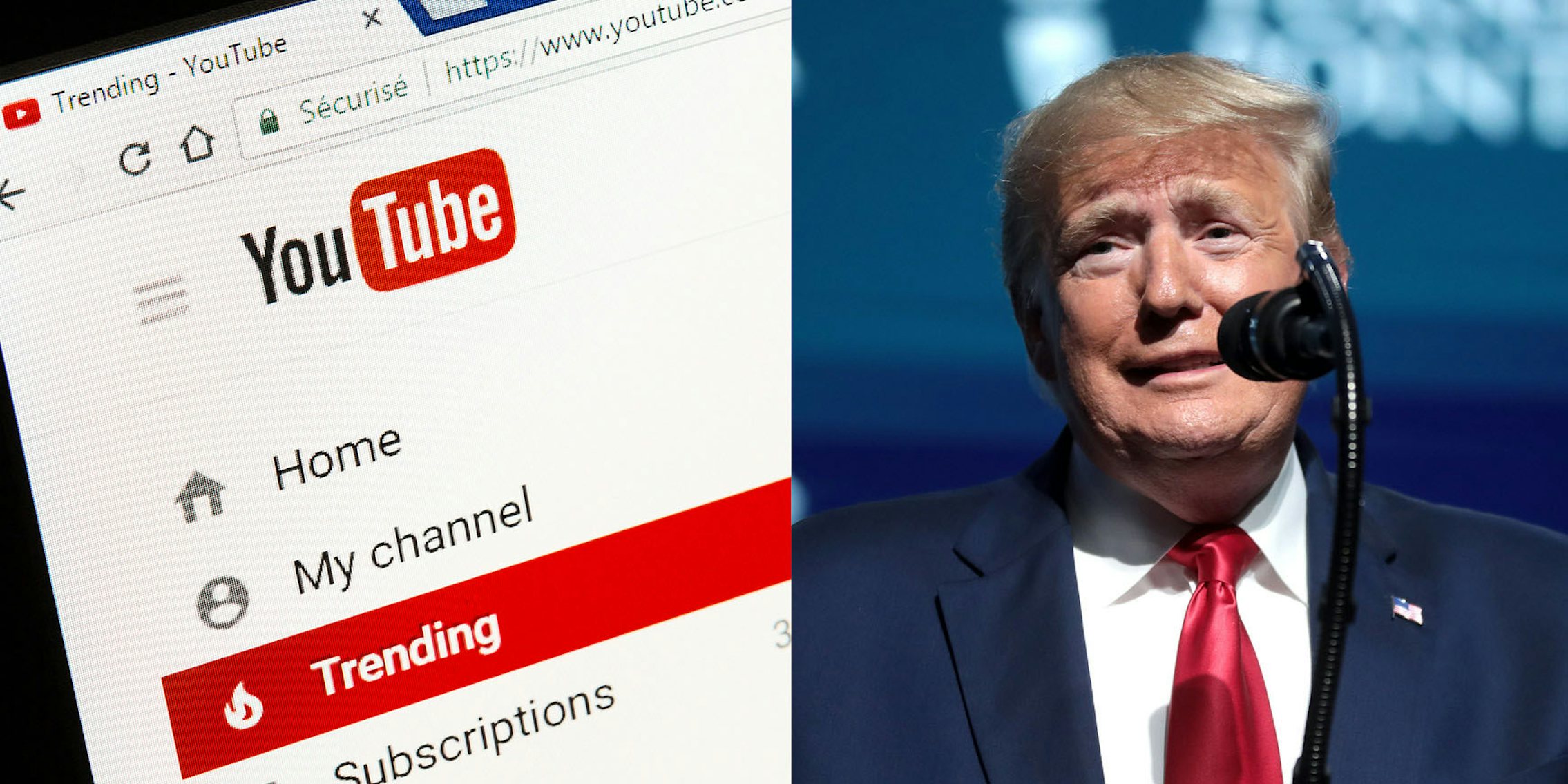 Donald Trump YouTube Ads