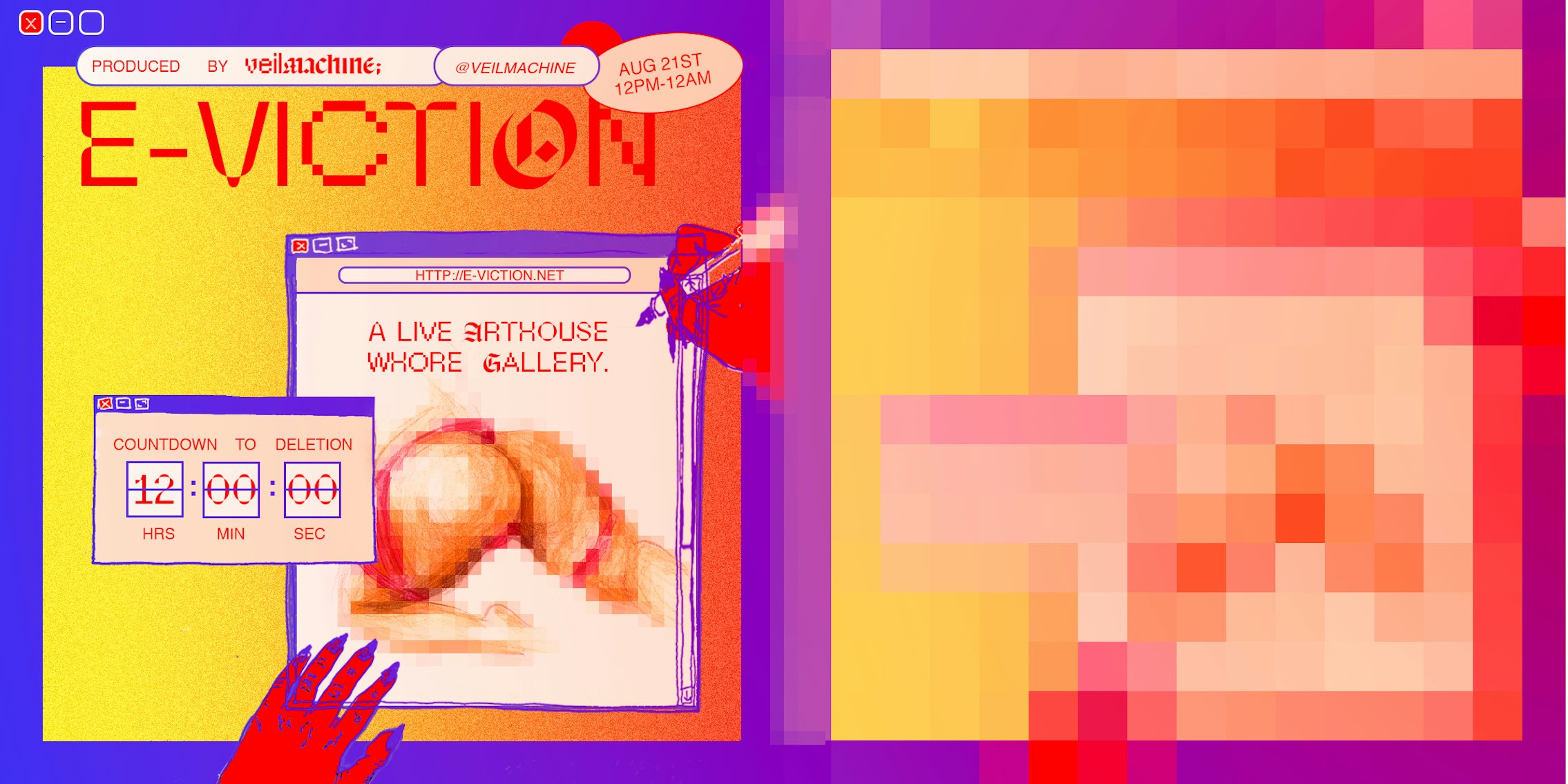 E-Viction Sex Workers Rights Virtual Art Exhibit