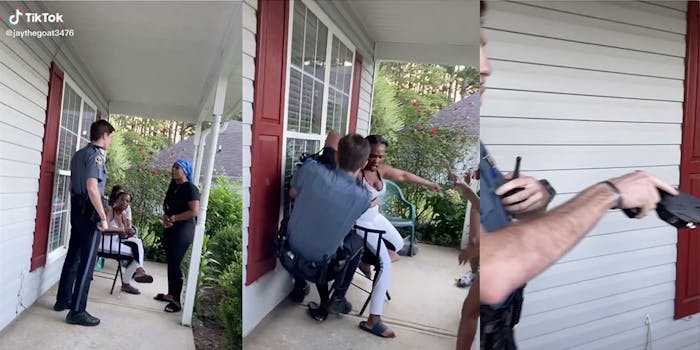 Georgia officer tases Black woman