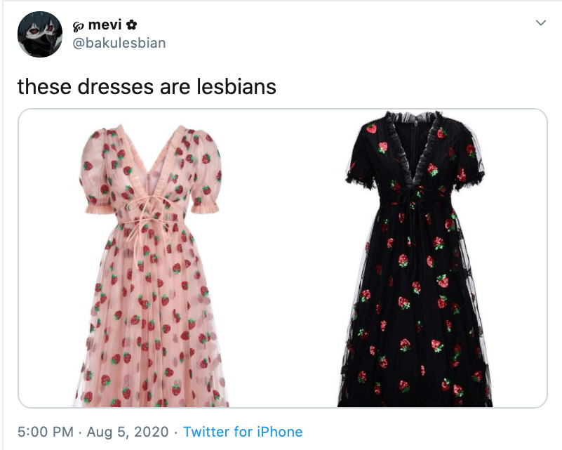 strawberry dress meme