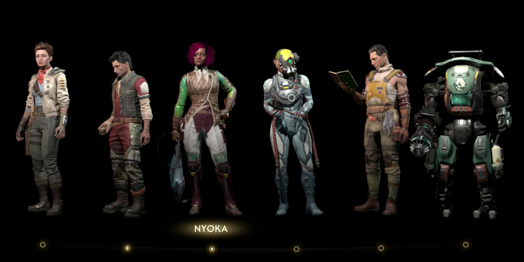 The Outer Worlds - crew