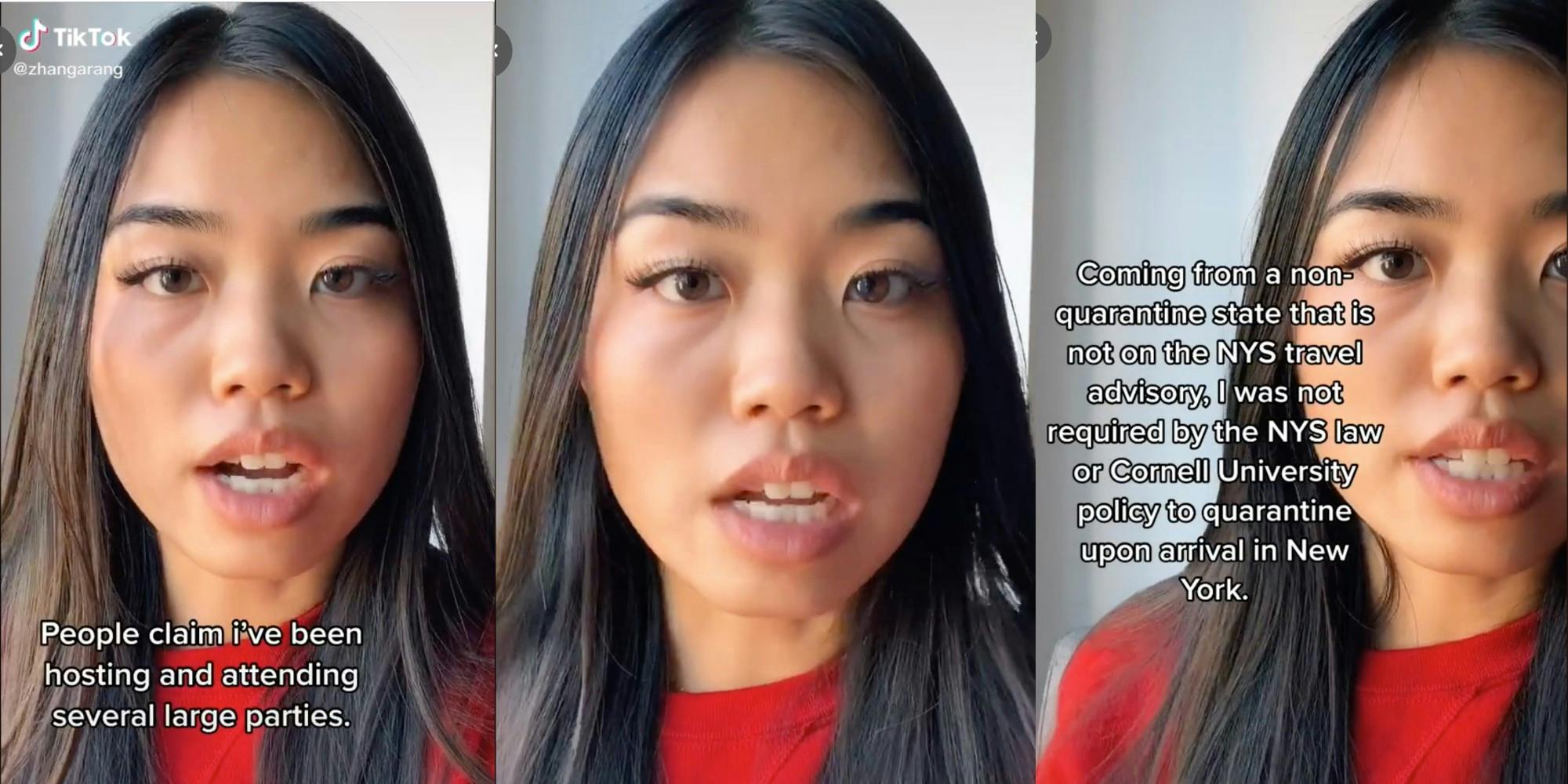 Cornell Students Say TikTok Star Should Be Expelled for Attending Party