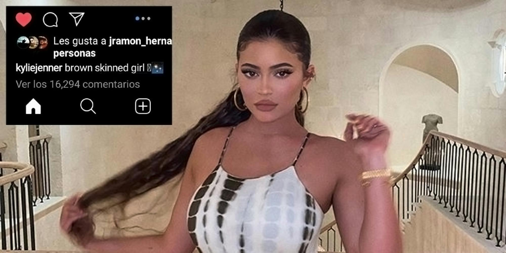 Is Kylie Jenner Lying About ‘brown Skinned Girl Instagram Caption 