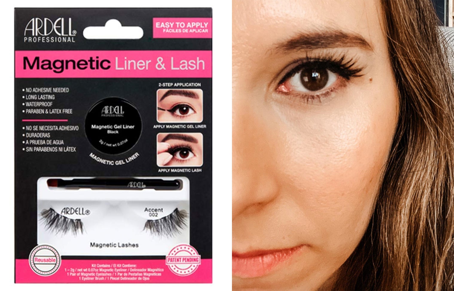 best halloween makeup magnetic eyeliner and lashes