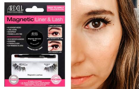 best halloween makeup magnetic eyeliner and lashes