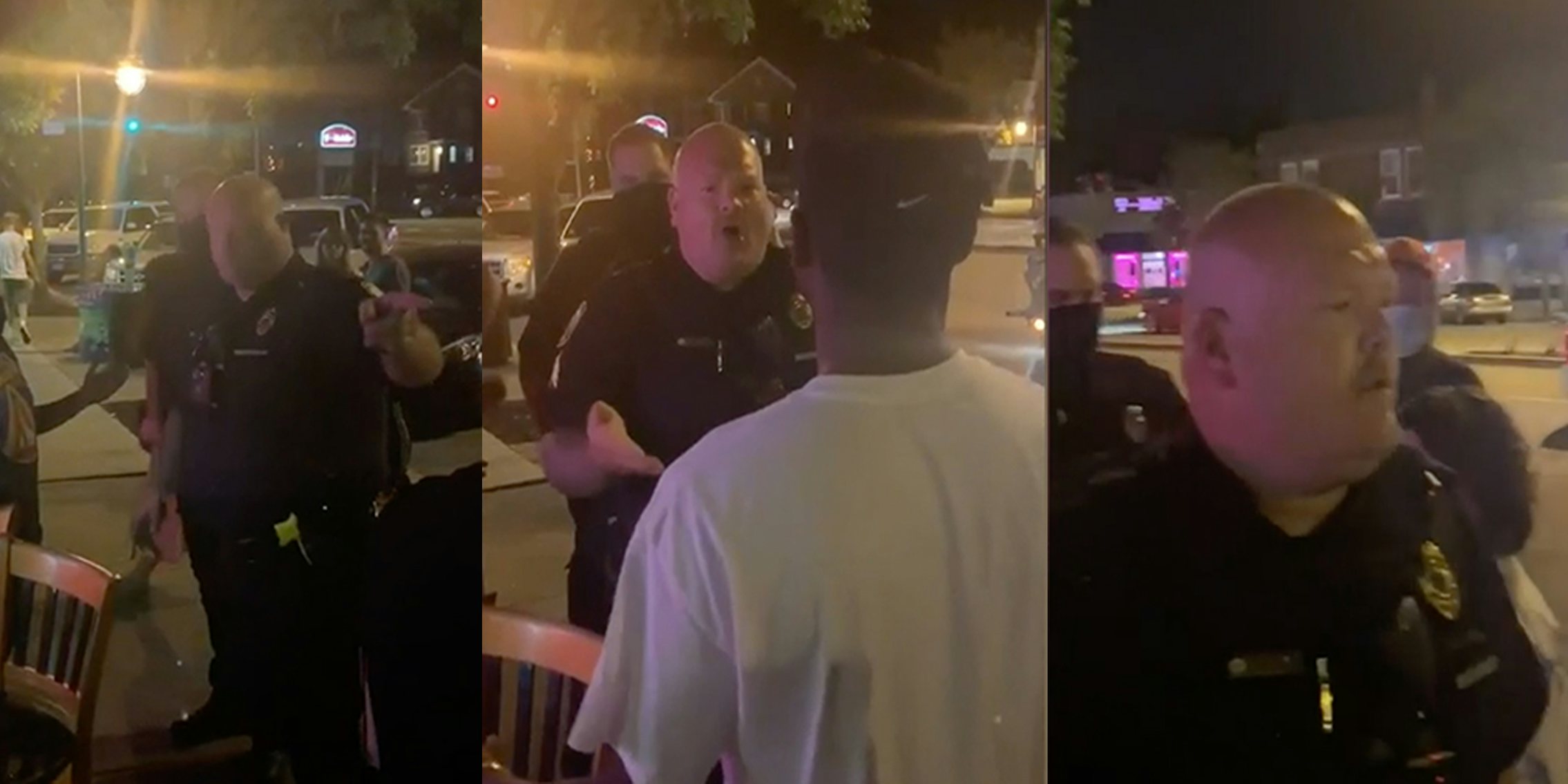 video shows officer using n word
