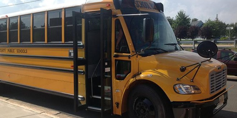 Prince William County school bus