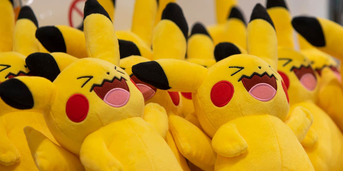 laughing pikachu dolls