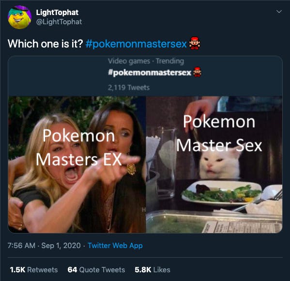pokemon master sex tweets