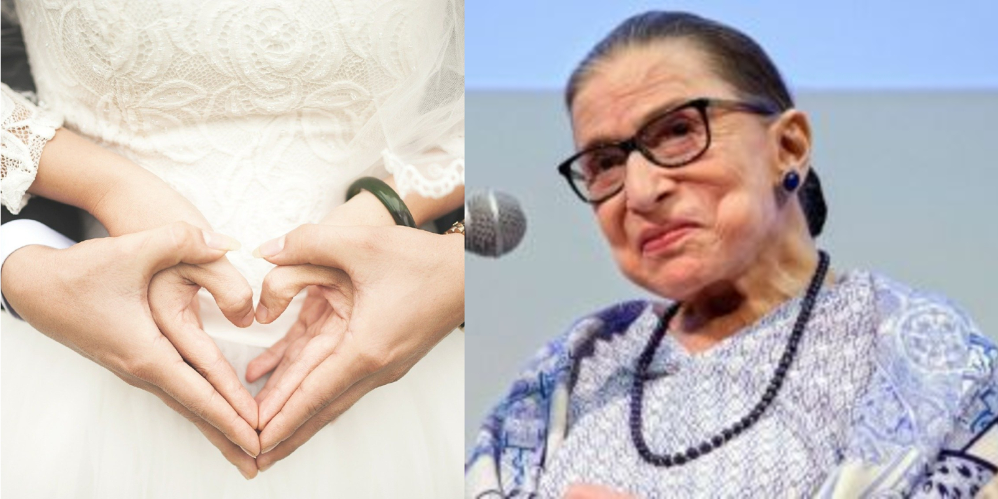 Ruth bader ginsburg outlet wedding photo