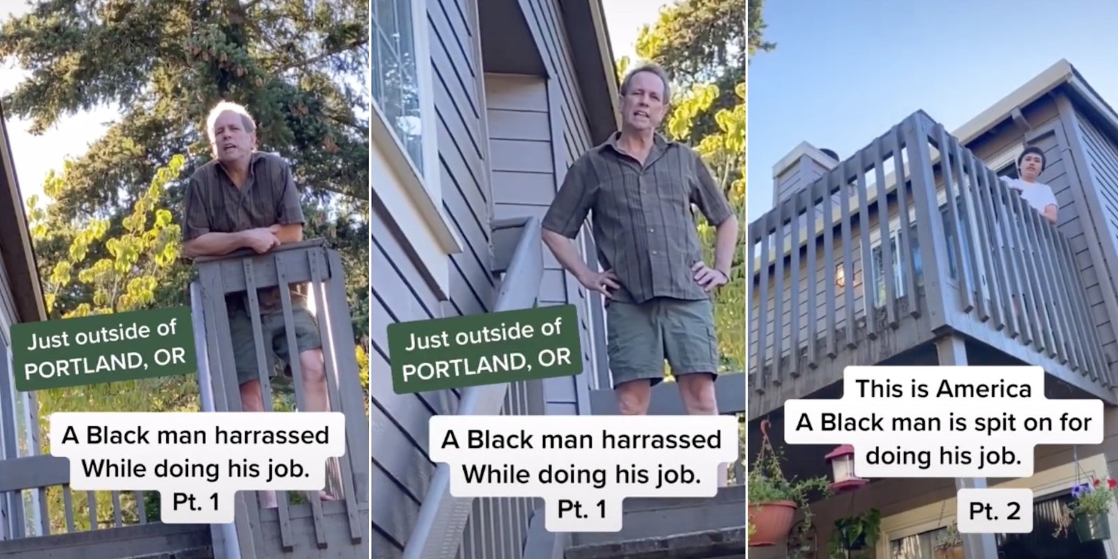 White man spits on Black census worker Antifa