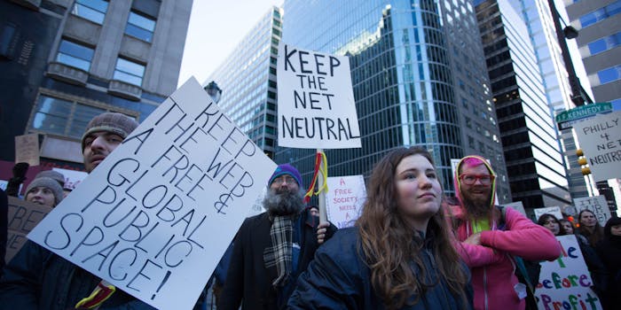 Advocacy groups briefs net neutrality california court
