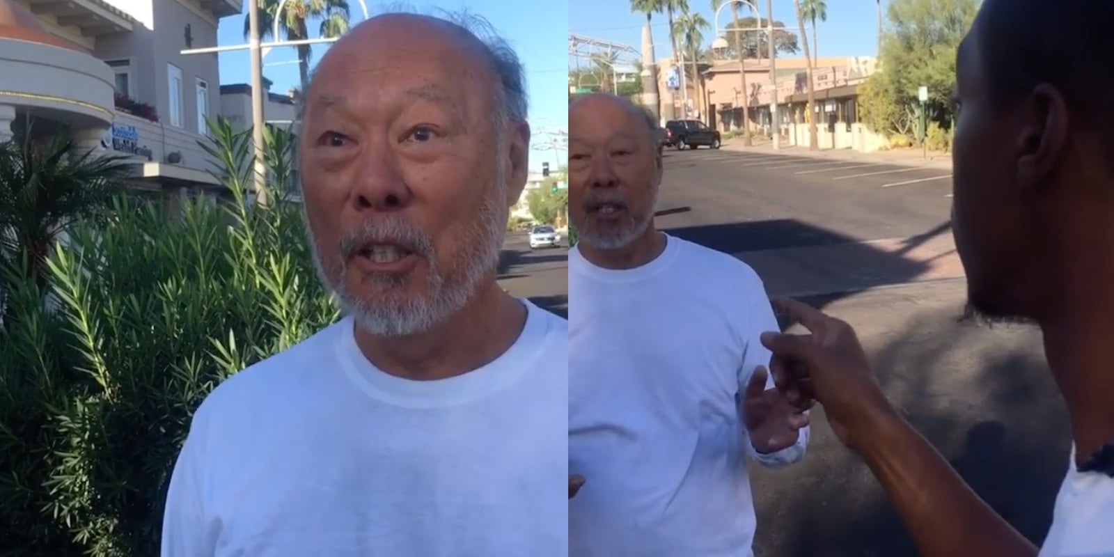 Paul Ng told a Black man that his living location is a no-[N-word] zone