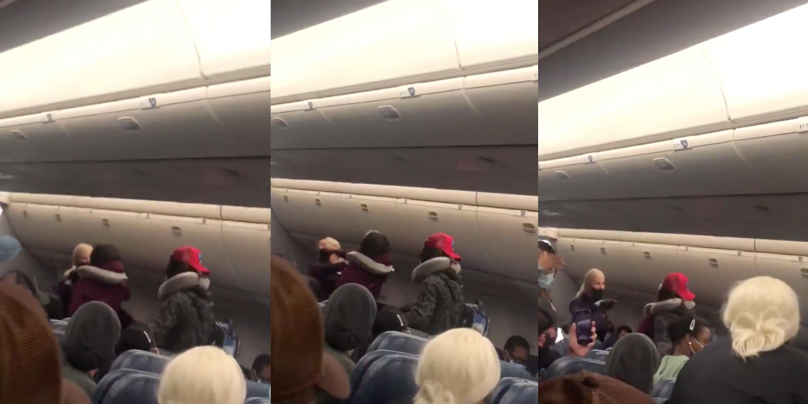 Delta flight attendant - punched