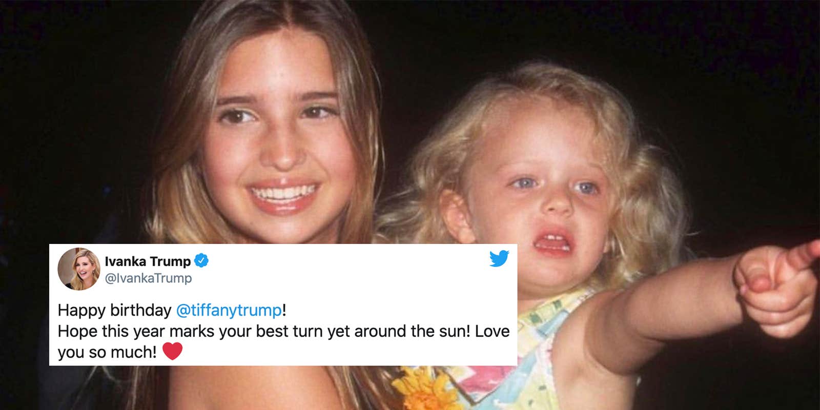 Ivanka Trump Dragged For Tagging Bot Account in Birthday Post For Sister