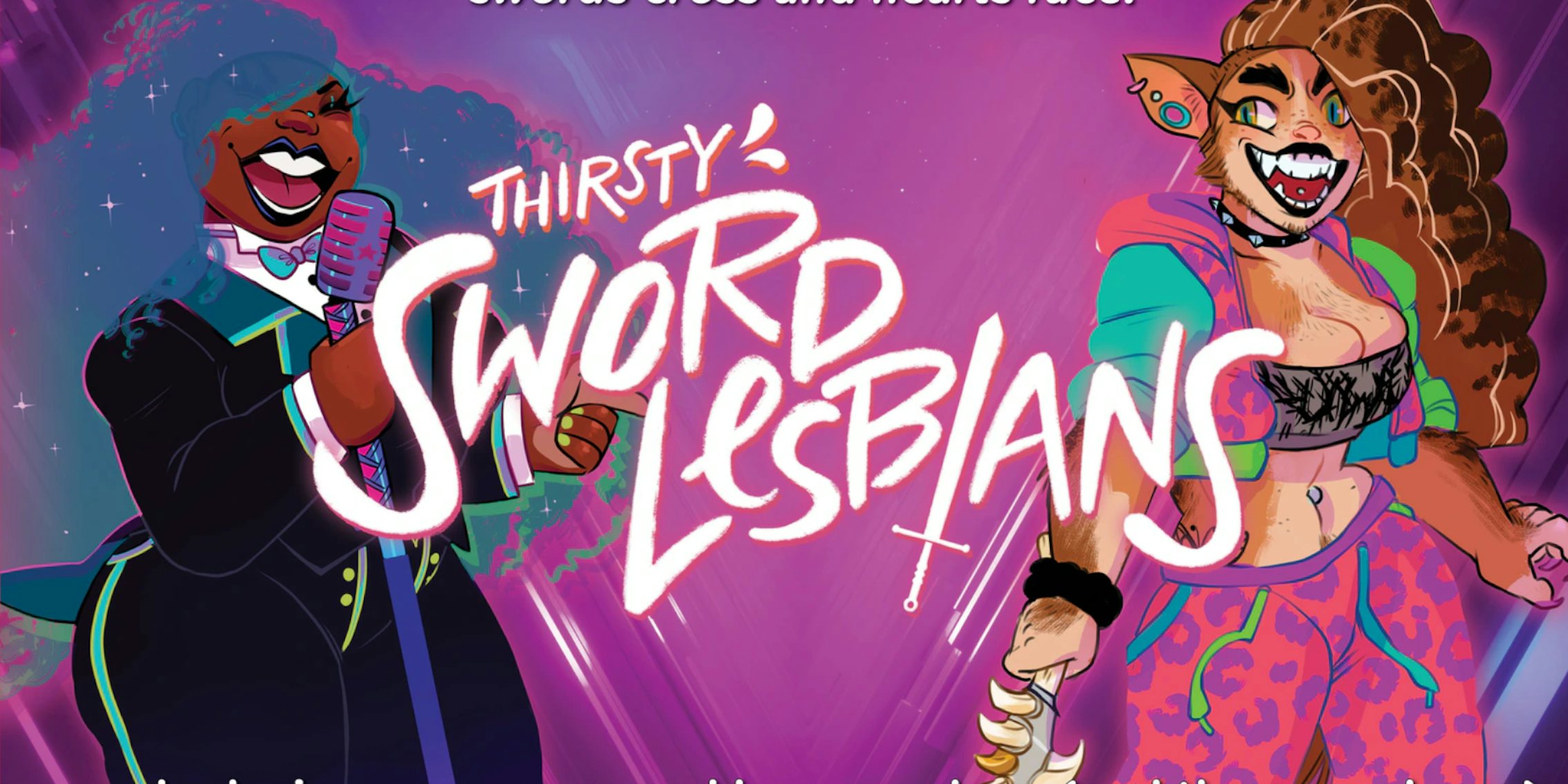 Thirsty Sword Lesbians Kickstarter Tabletop RPG