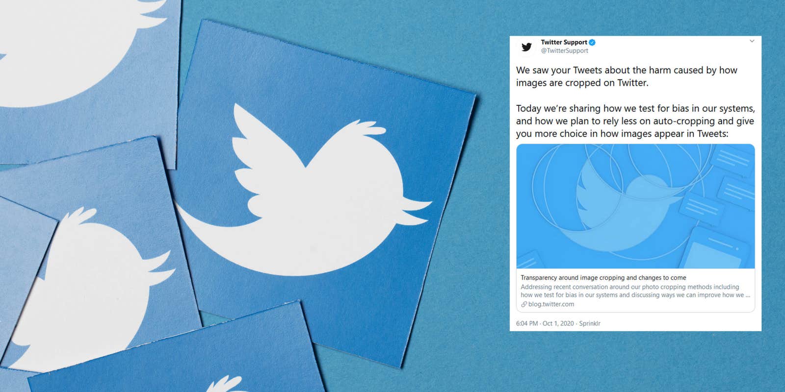 Twitter Says Photo Cropping Changes Coming After Bias Concerns Raised