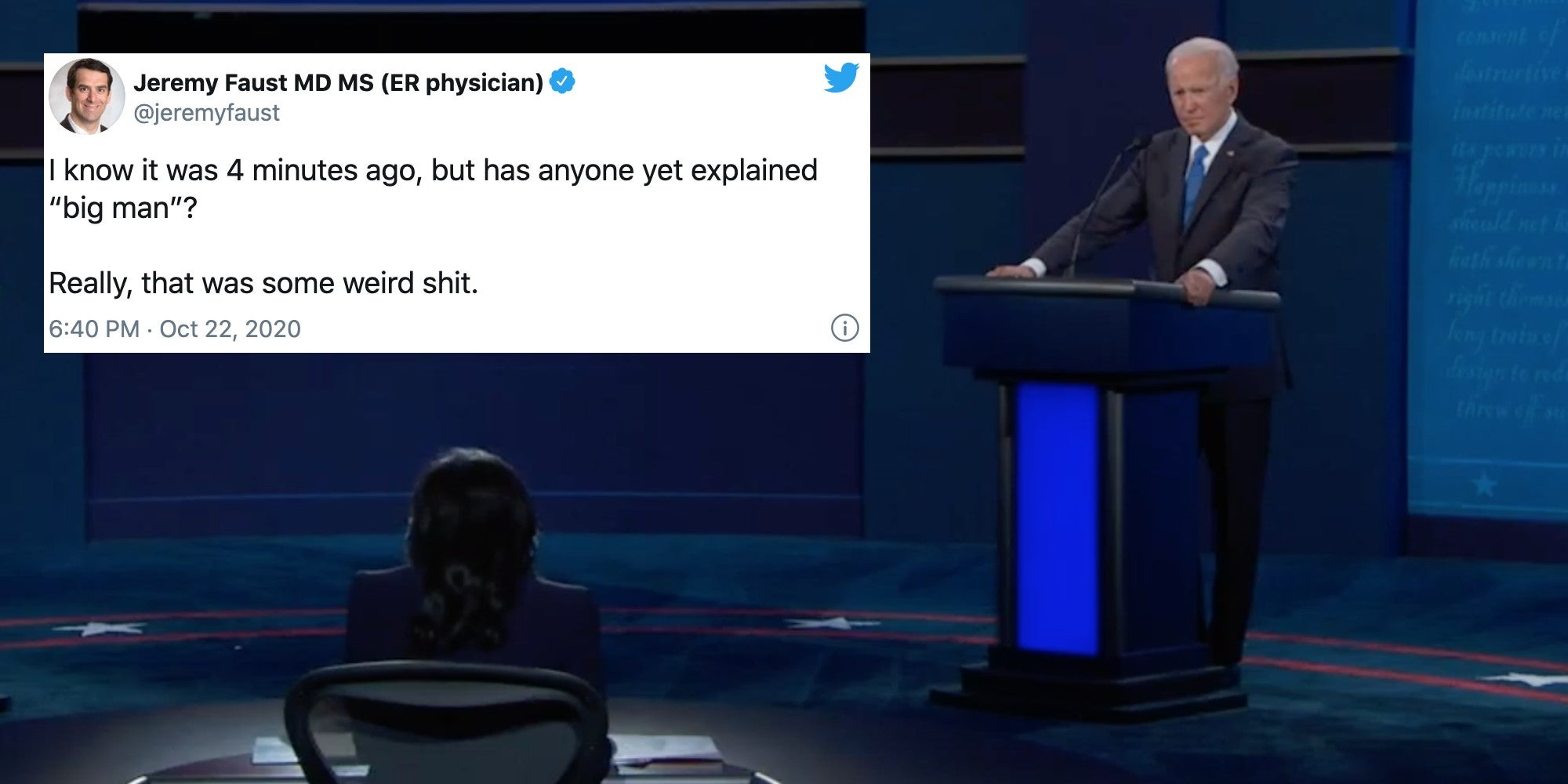 Why Does Trump Keep Calling Biden Big Man at the Debate? Why Does Trump Keep Calling Biden Big Man at the Debate?