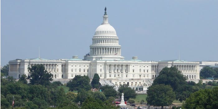 The U.S. Congressional building