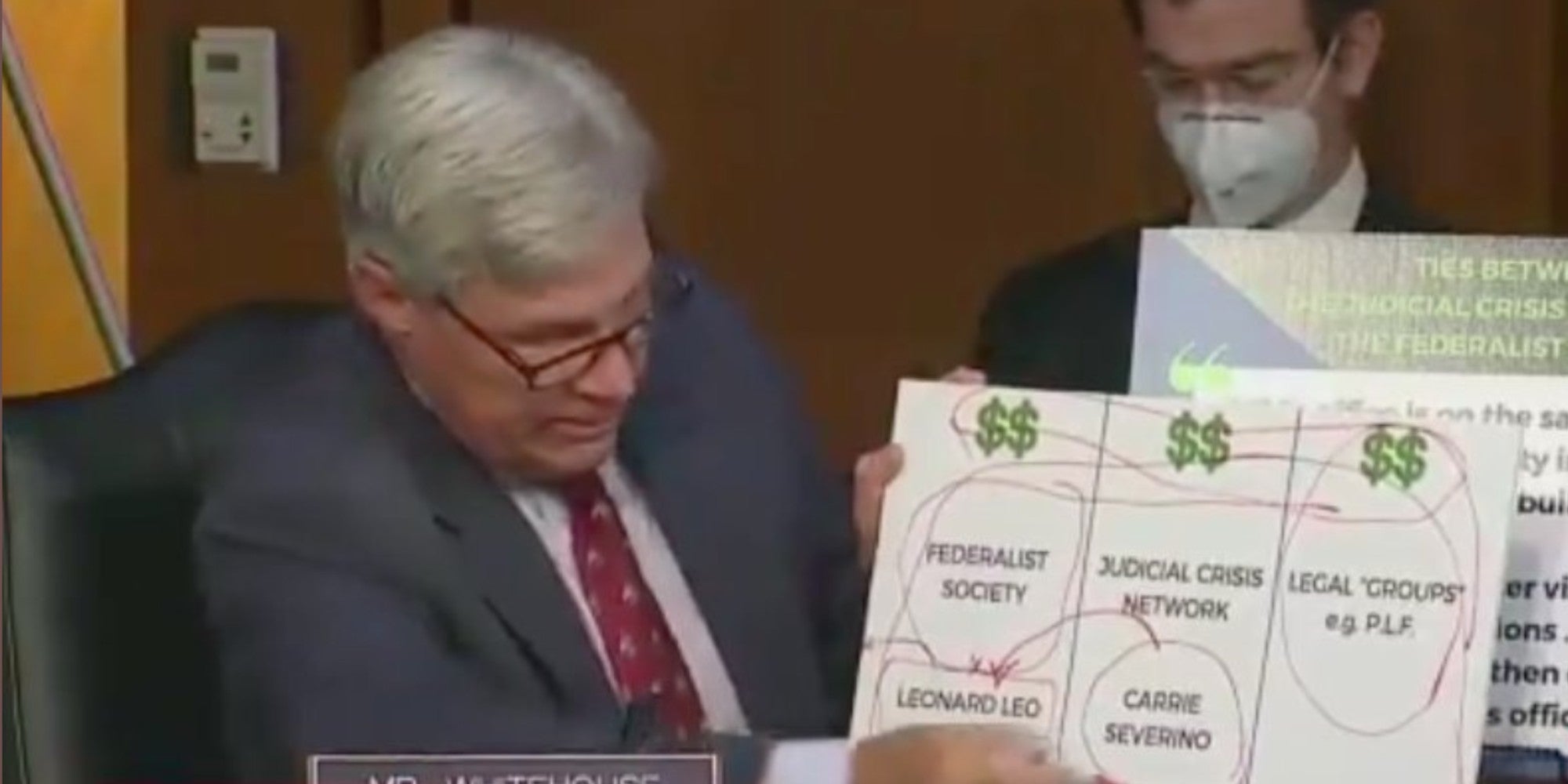 #Sheldon Whitehouse and his ‘dark money’ chart become a chaotic meme #Sheldon Whitehouse and his ‘dark money’ chart become a chaotic meme