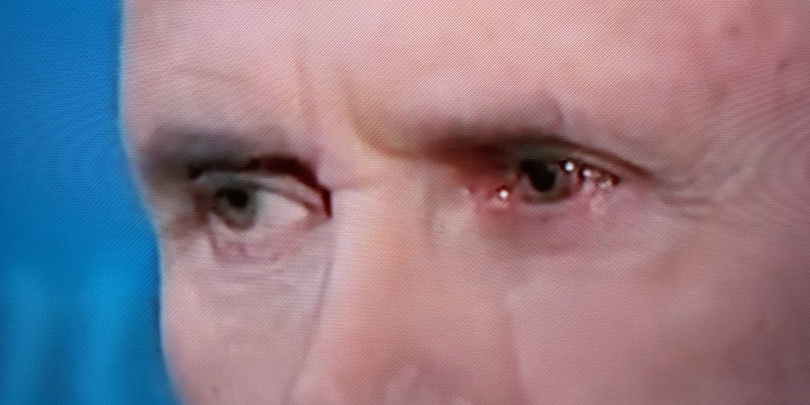 Vice President Mike Pence's eyes