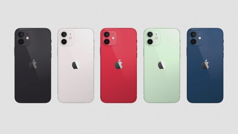 The new iPhone 12 in 5 colors