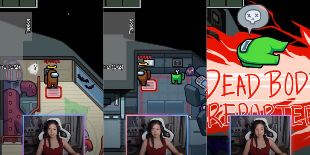 Streamer Pokimane Pulled Off The Wildest Among Us Vent Kill
