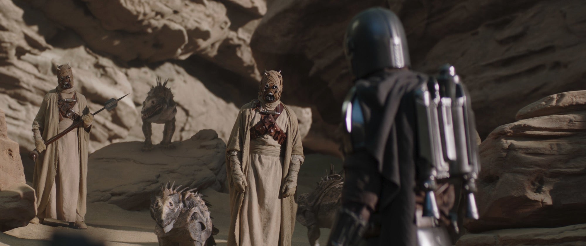 the mandalorian tusken raiders